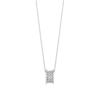 Collana Salvini Donna Intrecci s in Oro bianco Diamante 0.35 Ct 20106653 - 20106653